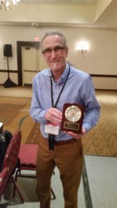 Wally Dammann, CCP Receiving Life Member Award Orlando 2015